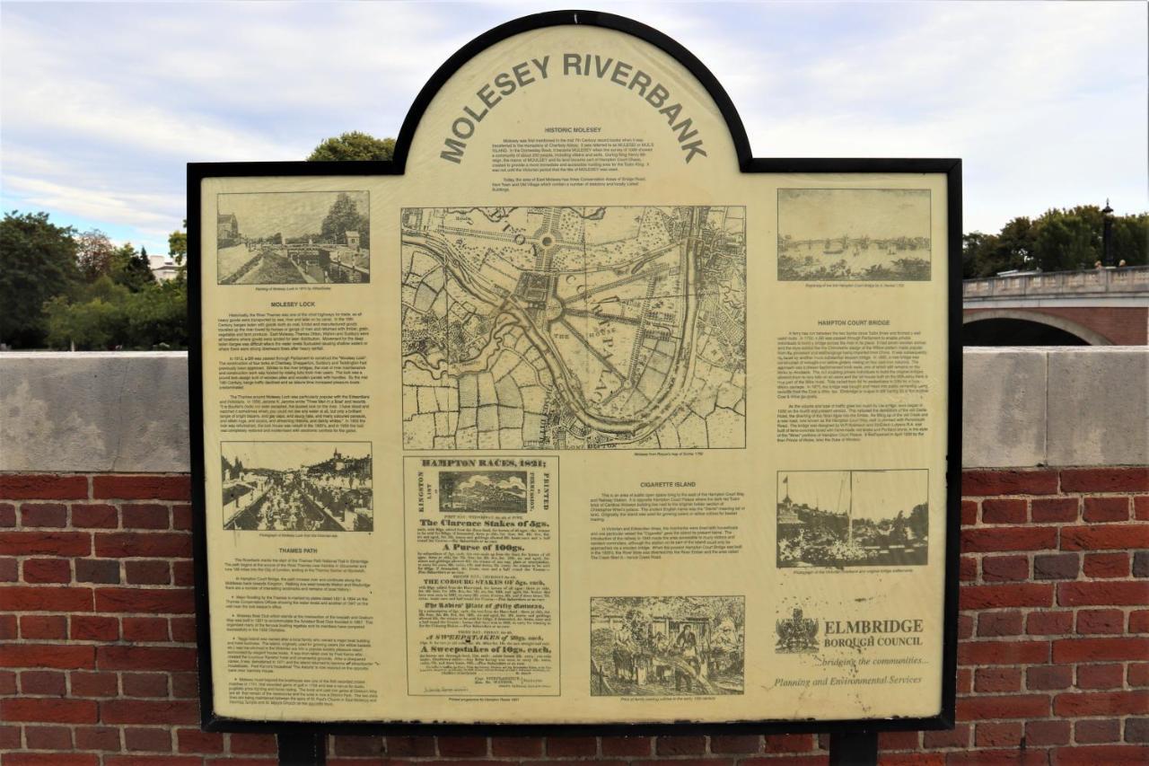 Hampton Court - The Kings Rest Leilighet Molesey Eksteriør bilde